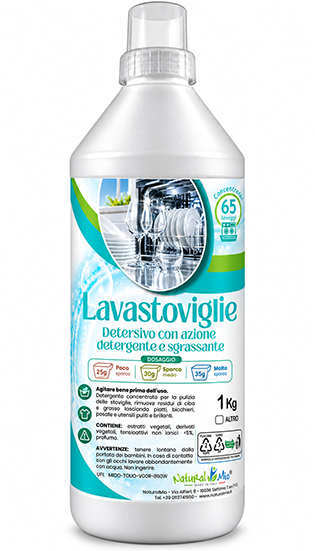 Detersivo lavastoviglie gel
