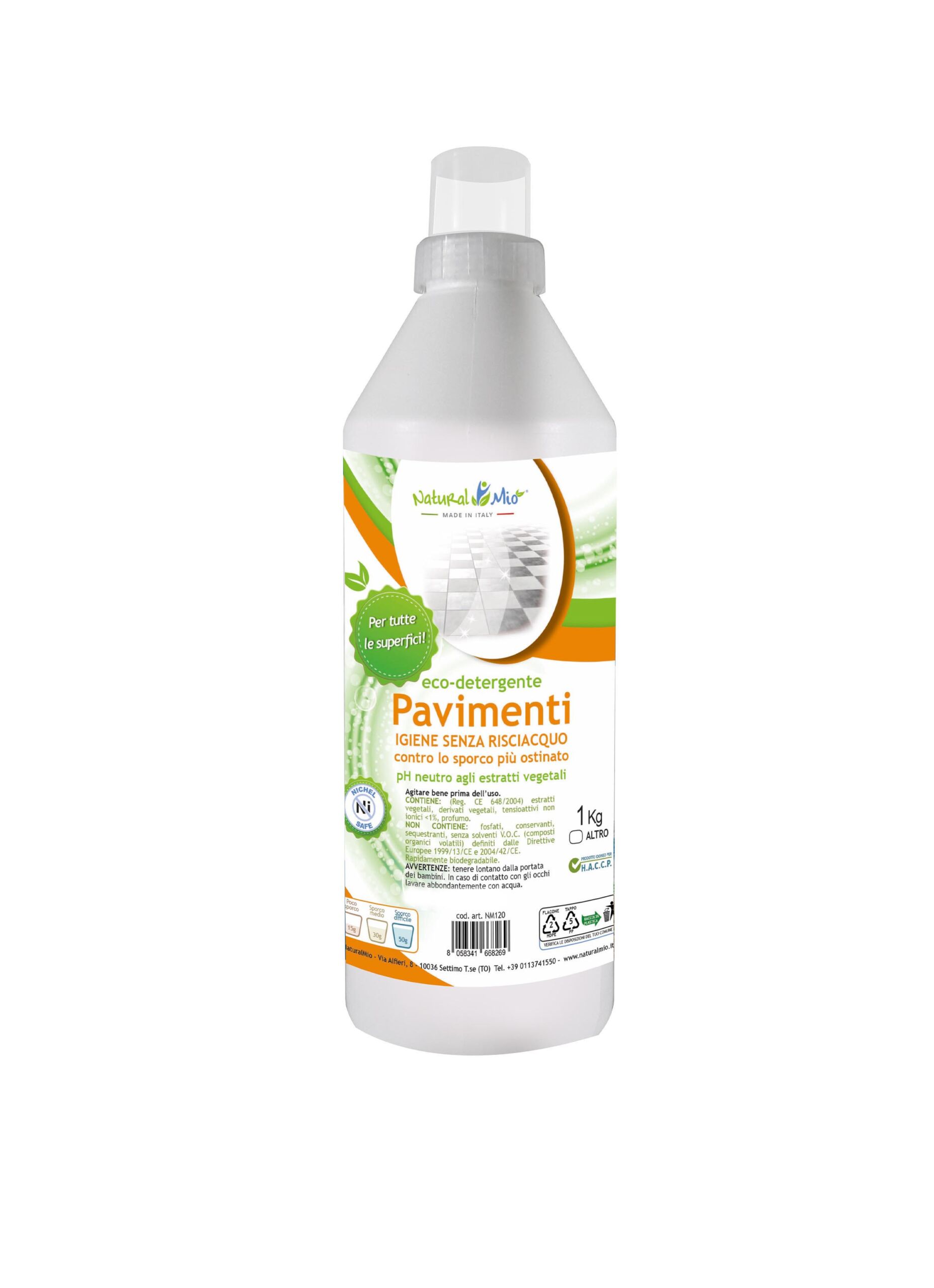 Eco-detergente pavimenti - Naturalmio