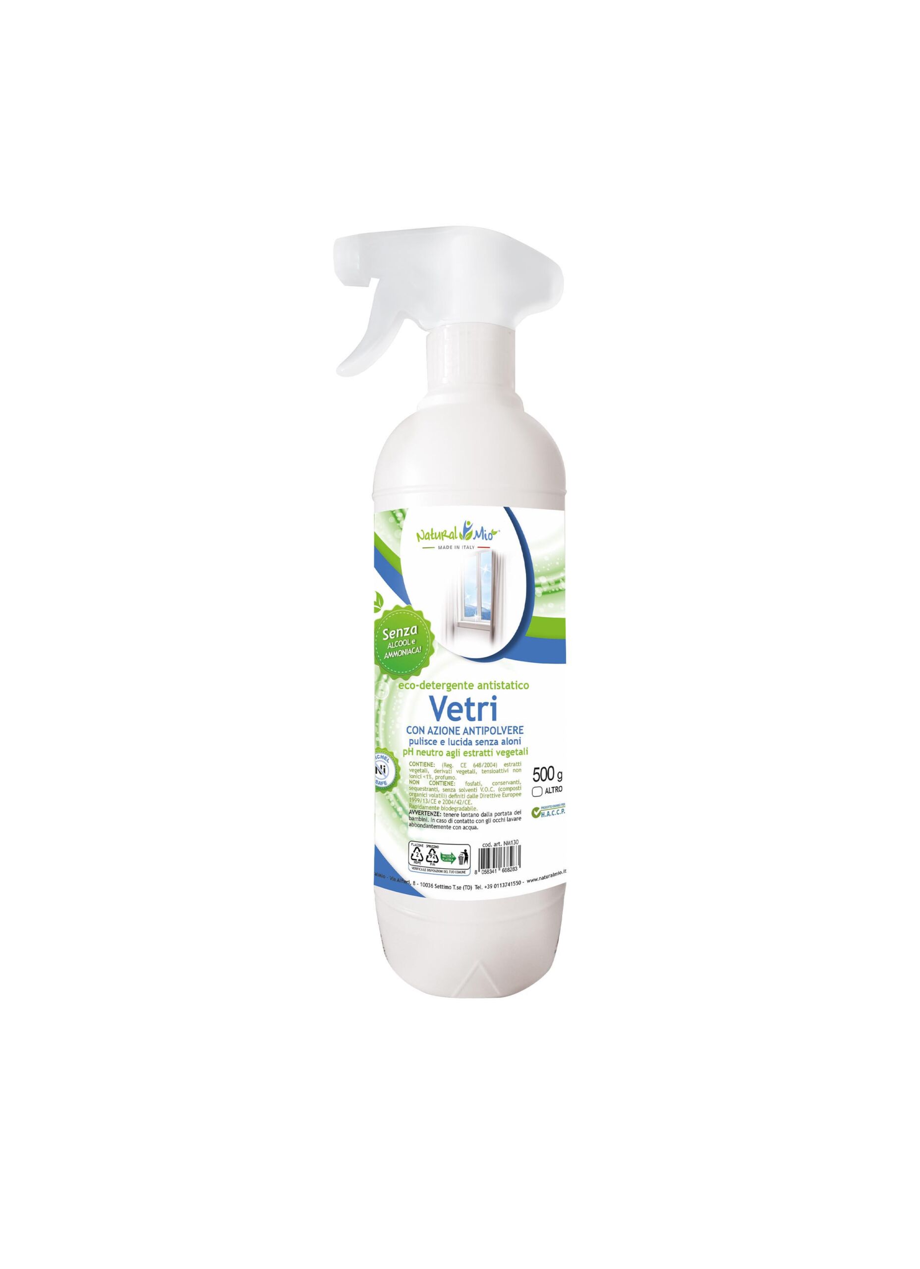 Eco-detergente vetri e specchi - Naturalmio